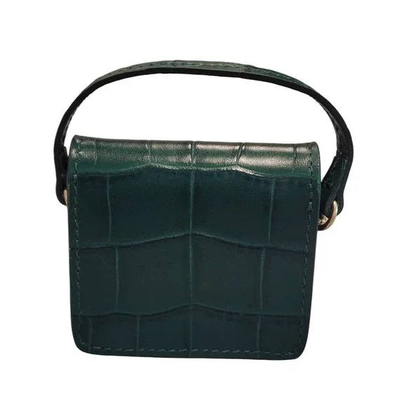 FRAME Emerald Croc AirPods Case - Picture 3 of 11